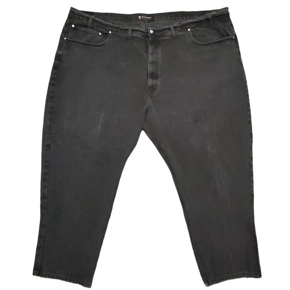Polo Ralph Lauren Other - Polo Ralph Lauren Size 60 (Meas 57x30 17.5" High Rise) Faded Black Jeans A17